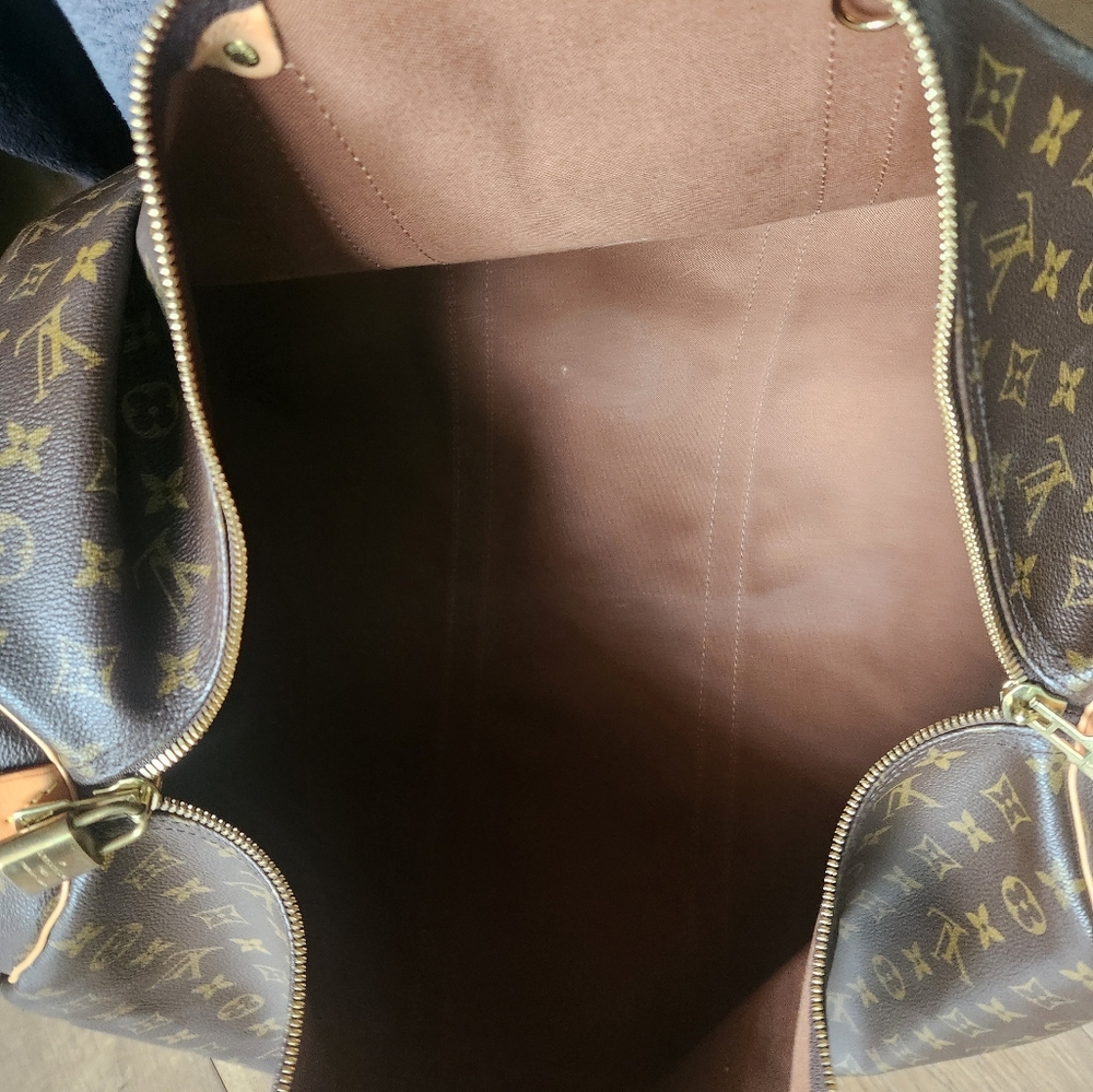 Louis Vuitton Monogram Brown Duffel Travel Bag - Picture 12 of 15